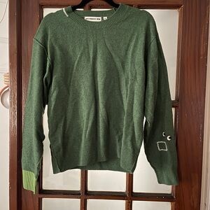 Uniqlo x Anya Hindmarch Green Sweater